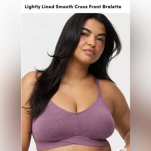 3 for 1: Comfort Stretch V-Neck Bralette in Various Purples